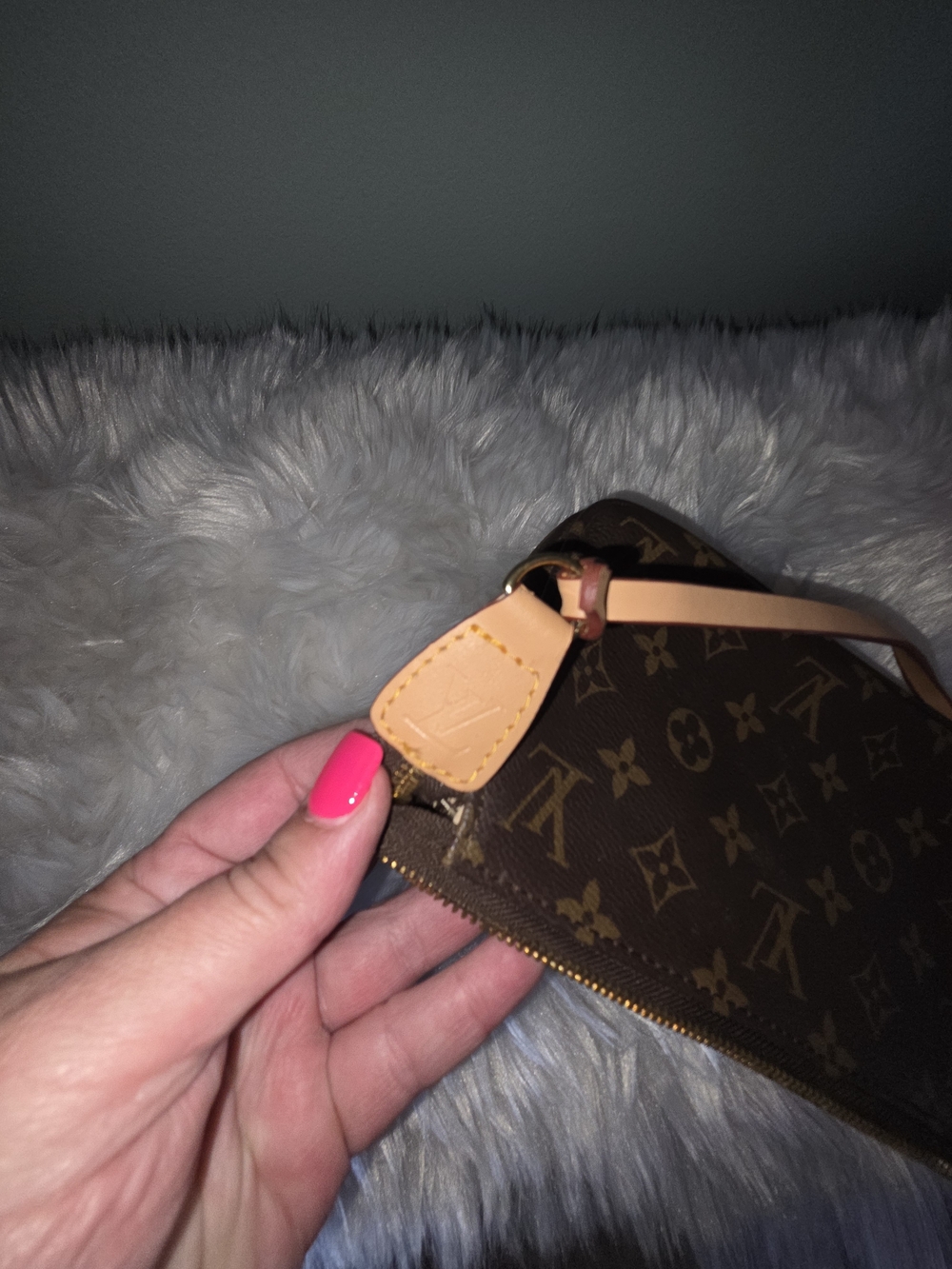 Louis Vuitton Monogram Pochette Accessoires - Brown/Tan/ I Do Not Know If Legit - Picture 6 of 8
